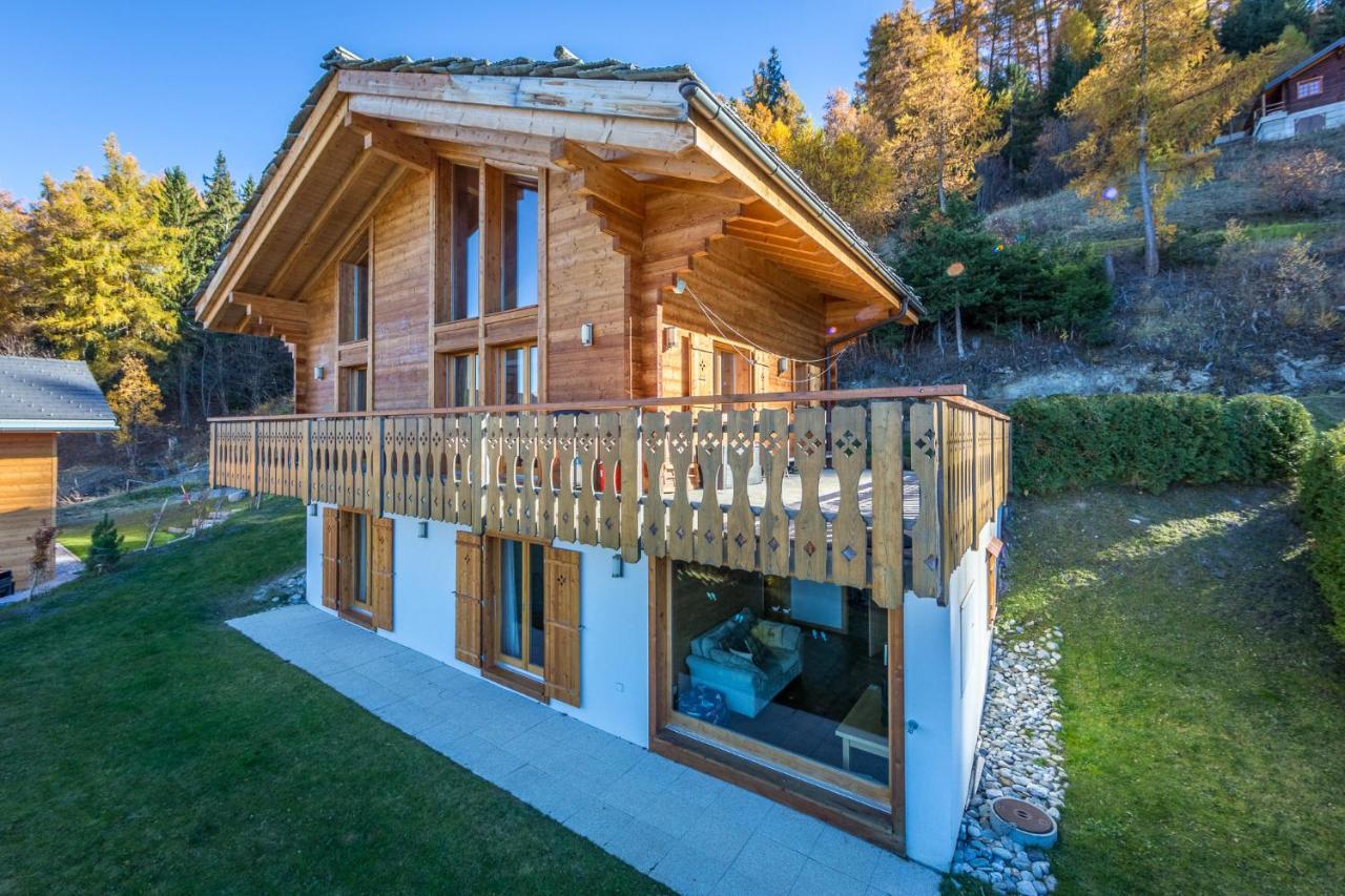 Chalet Asphodel Nendaz Exteriör bild